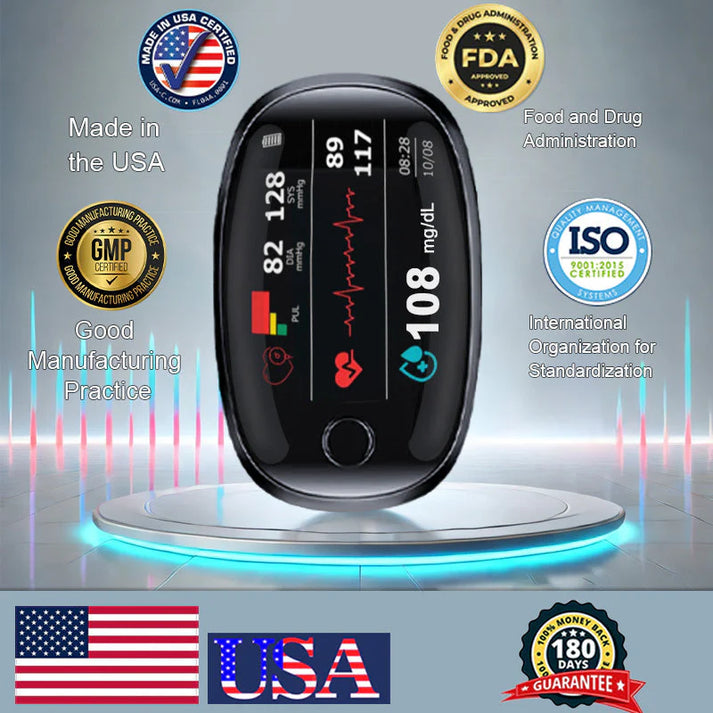 ✨ Exclusive Offer – 50% Off ✨ Advanced Non-Invasive Glucose Monitor